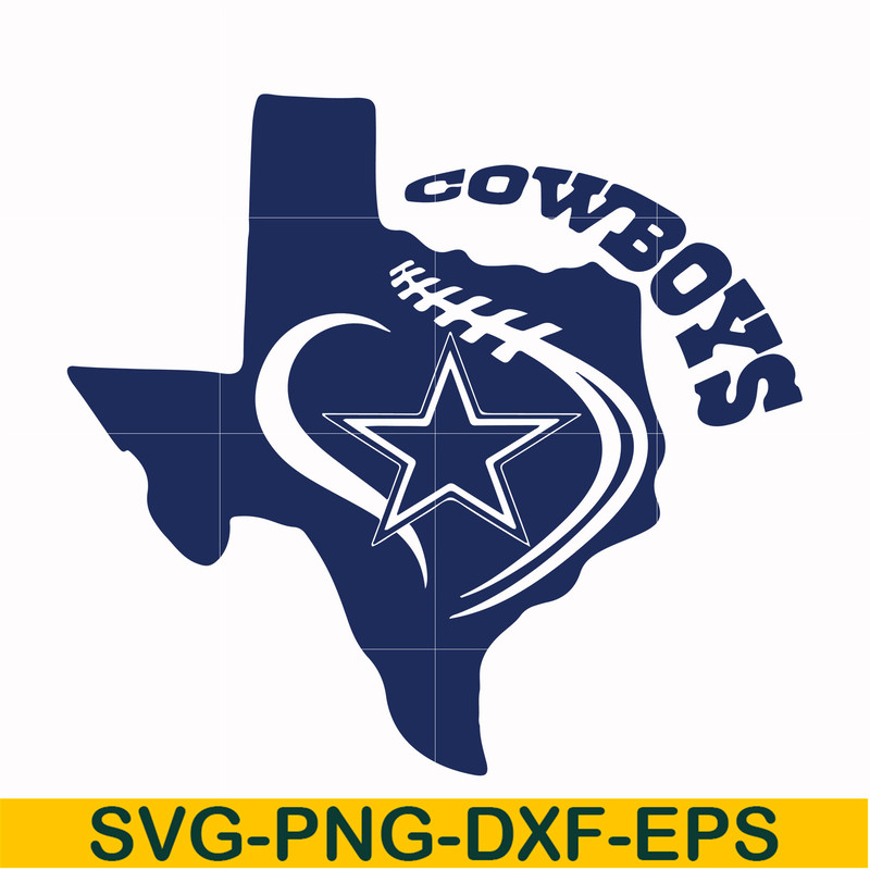NFL0000199-Cowboys nation, svg, png, dxf, eps file NFL0000199.jpg