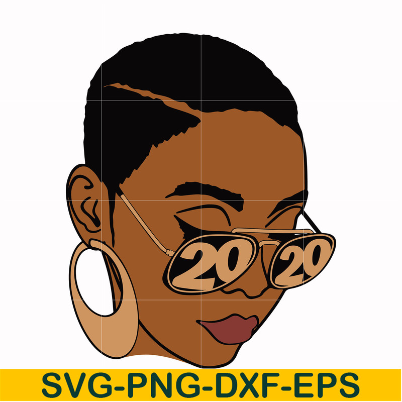 OTH0006-Unbothered Black Girl Svg, Afro Woman Svg, African American Woman svg, png, dxf, eps file OTH0006.jpg