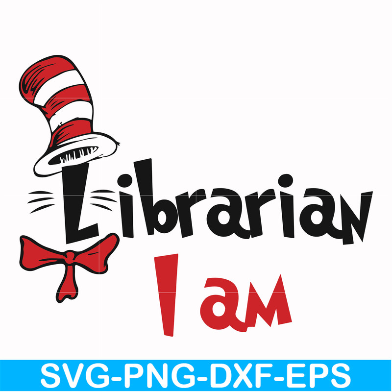 DR000132-Librarian I am svg, png, dxf, eps file DR000132.jpg