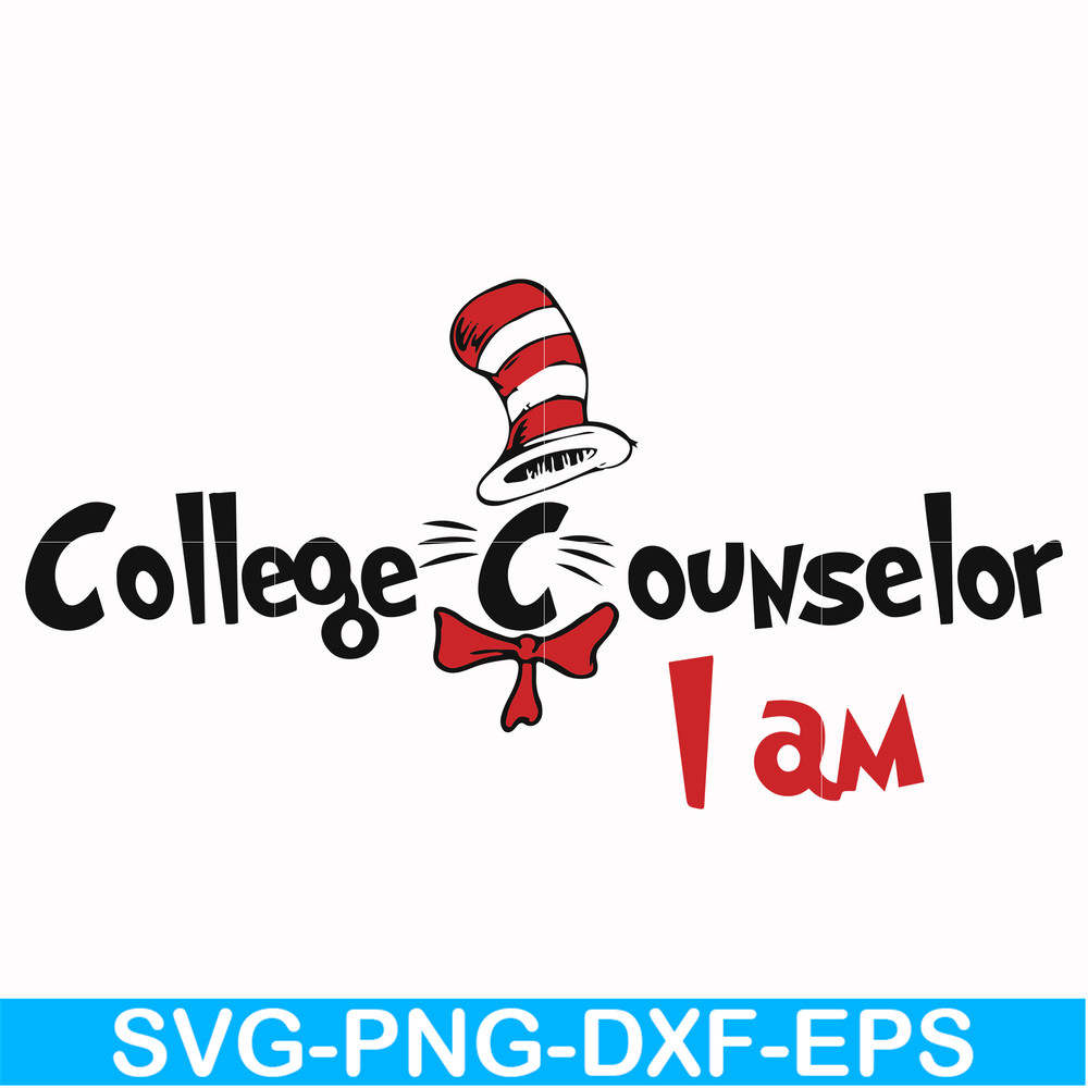 DR000134-College Counselor I am svg, png, dxf, eps file DR000134.jpg