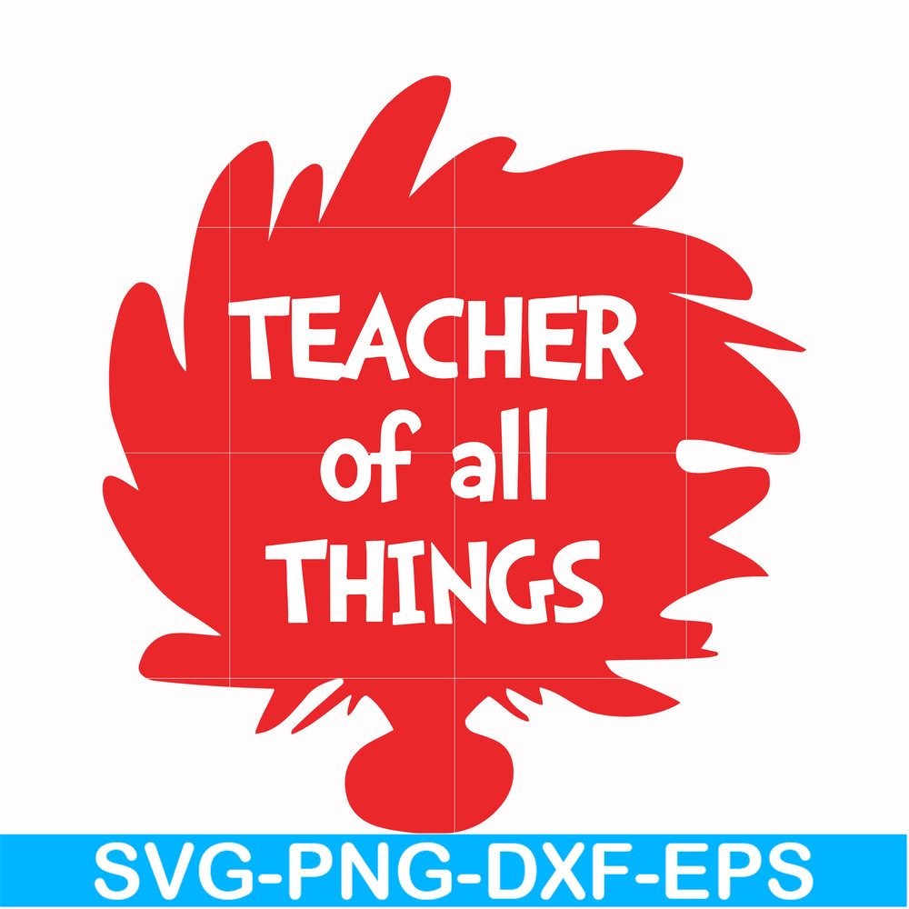 DR00059-Teacher of all things svg, png, dxf, eps file DR00059.jpg