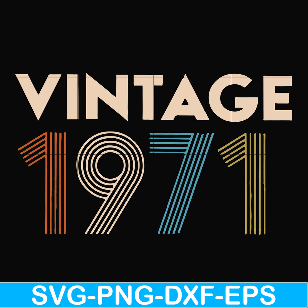 FN000169-Vintage 1971 svg, png, dxf, eps file FN000169.jpg