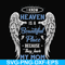 FN000390-I know heaven is a beautiful place because they have my mom svg, png, dxf, eps file FN000390.jpg