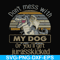 FN000741-Don't mess with my dog or you'll get jurasskicked svg, png, dxf, eps file FN000741.jpg