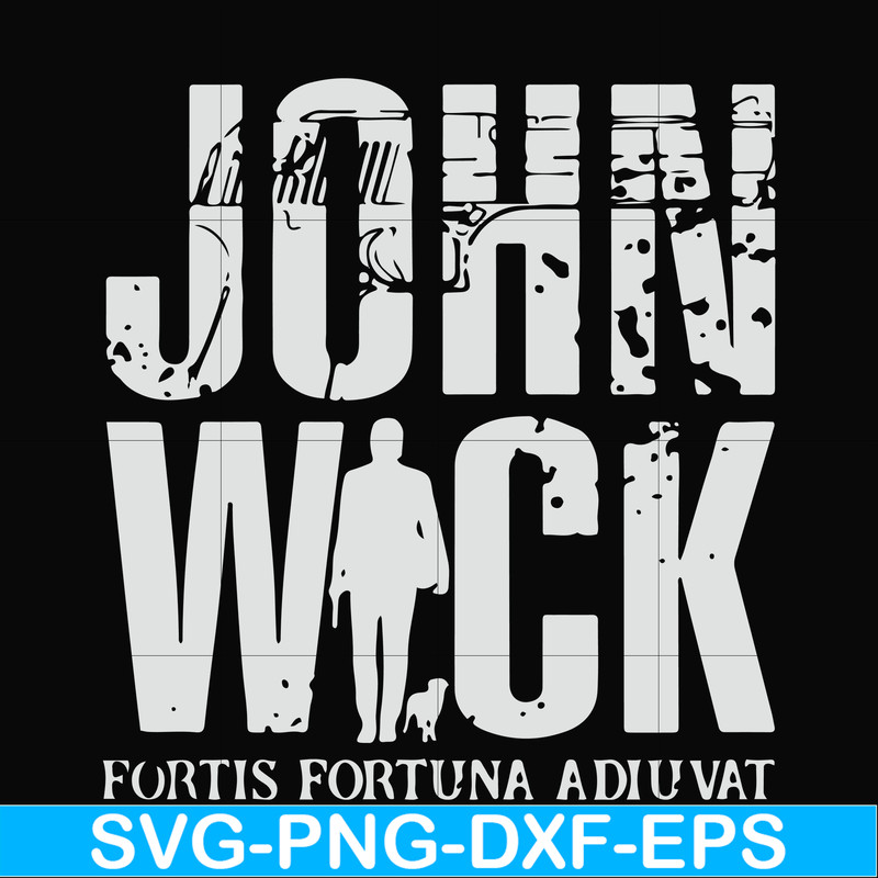 FN000771-John wick svg, png, dxf, eps file FN000771.jpg