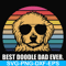 FN000966-Best doodle dad ever svg, png, dxf, eps file FN000966.jpg