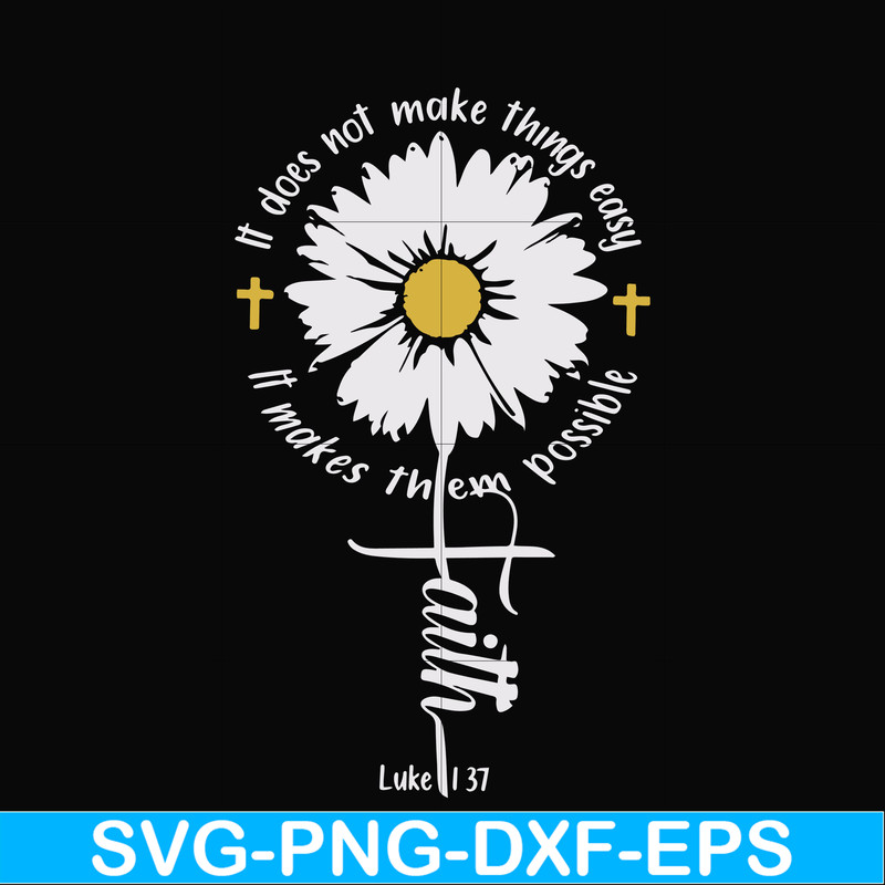 FN000990-It does not make things easy it makes them possible svg, png, dxf, eps file FN000990.jpg