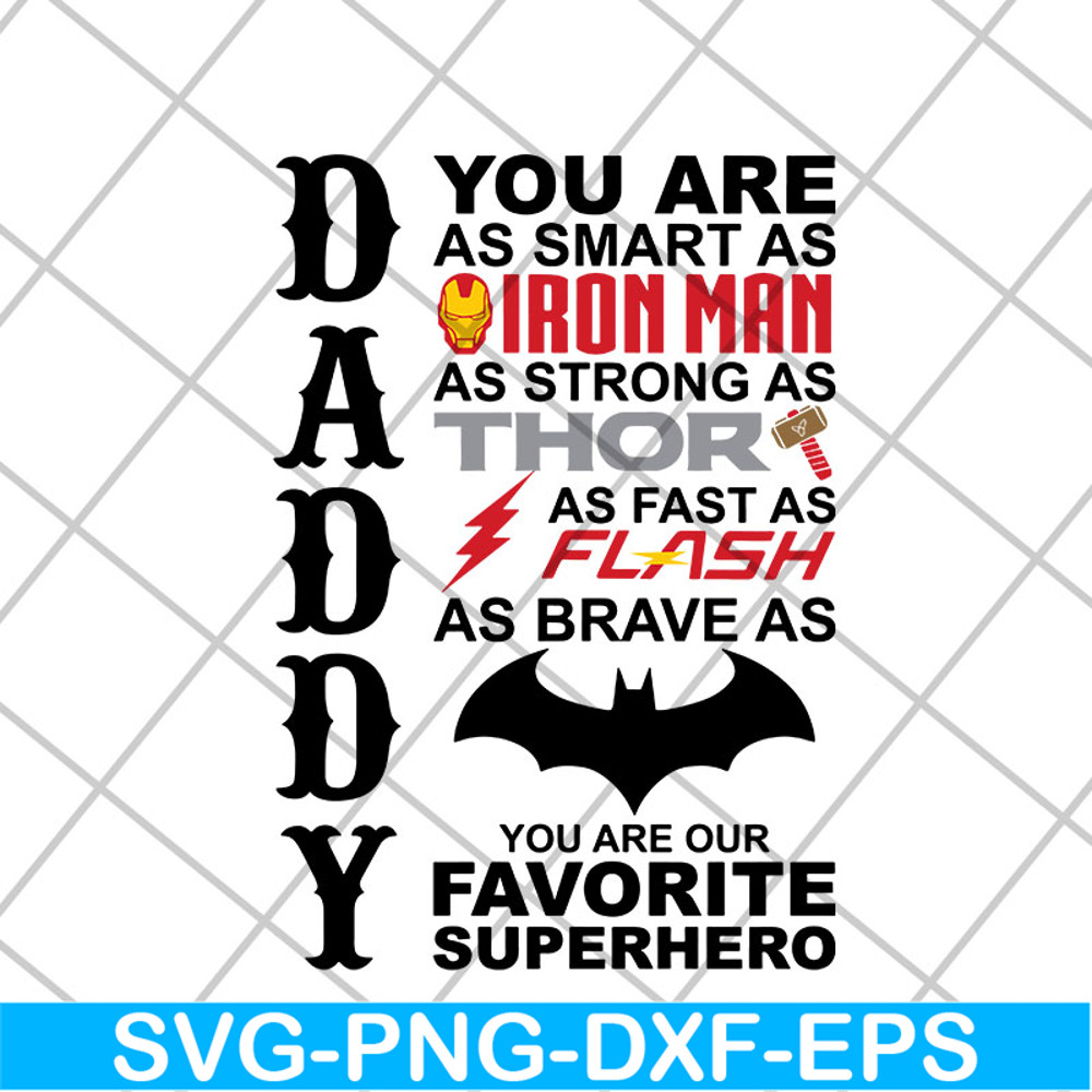 FTD05052114-Daddy avenger svg, Fathers day svg, png, dxf, eps digital file FTD05052114.jpg