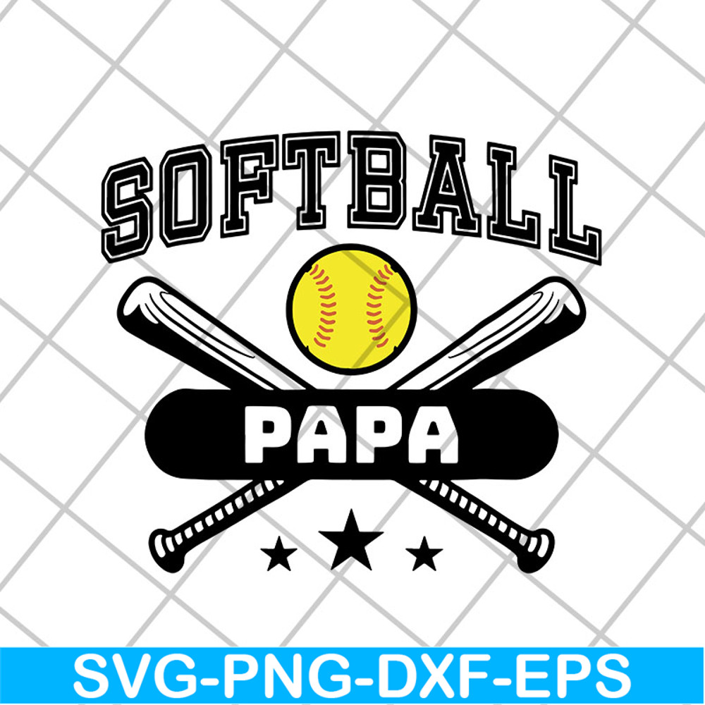 FTD06052135-softball papa svg, png, dxf, eps digital file FTD06052135.jpg