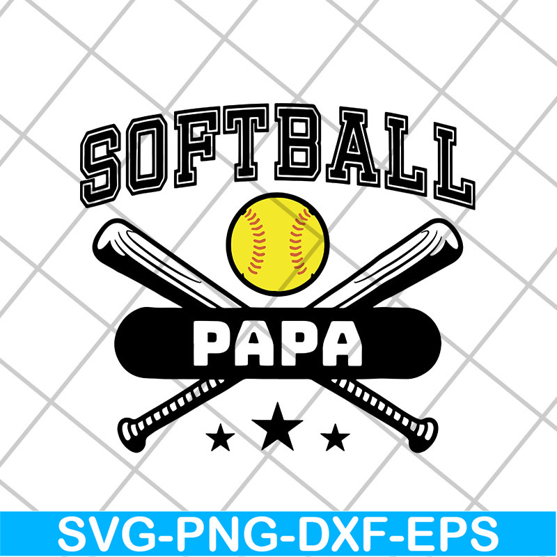 FTD06052135-softball papa svg, png, dxf, eps digital file FTD06052135.jpg
