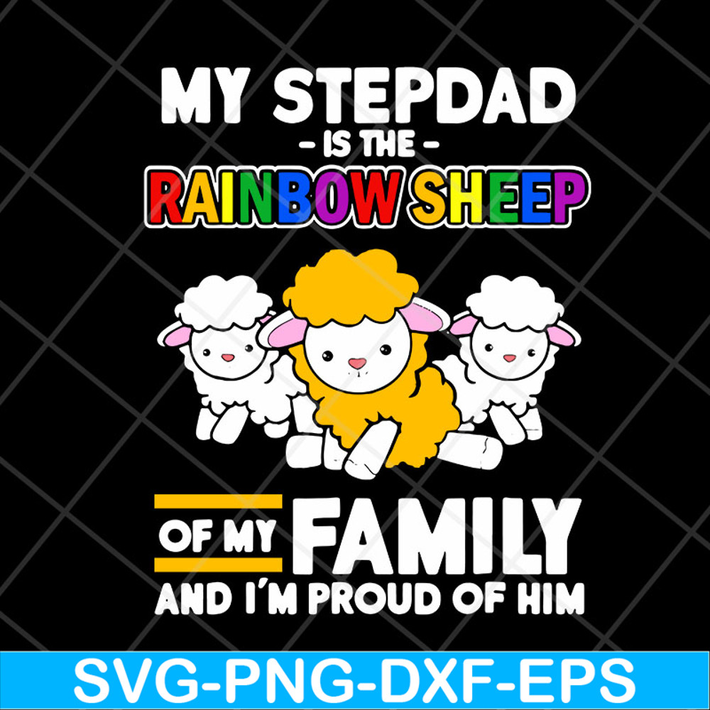 FTD13052130-My stepdad is rainbow sheep of family svg, png, dxf, eps digital file FTD13052130.jpg