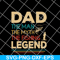 FTD14052119-Dad the man the myth the fishing legend svg, png, dxf, eps digital file FTD14052119.jpg