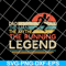 FTD14052121- Dad The Man The Myth The Running Legend svg, png, dxf, eps digital file FTD14052121.jpg