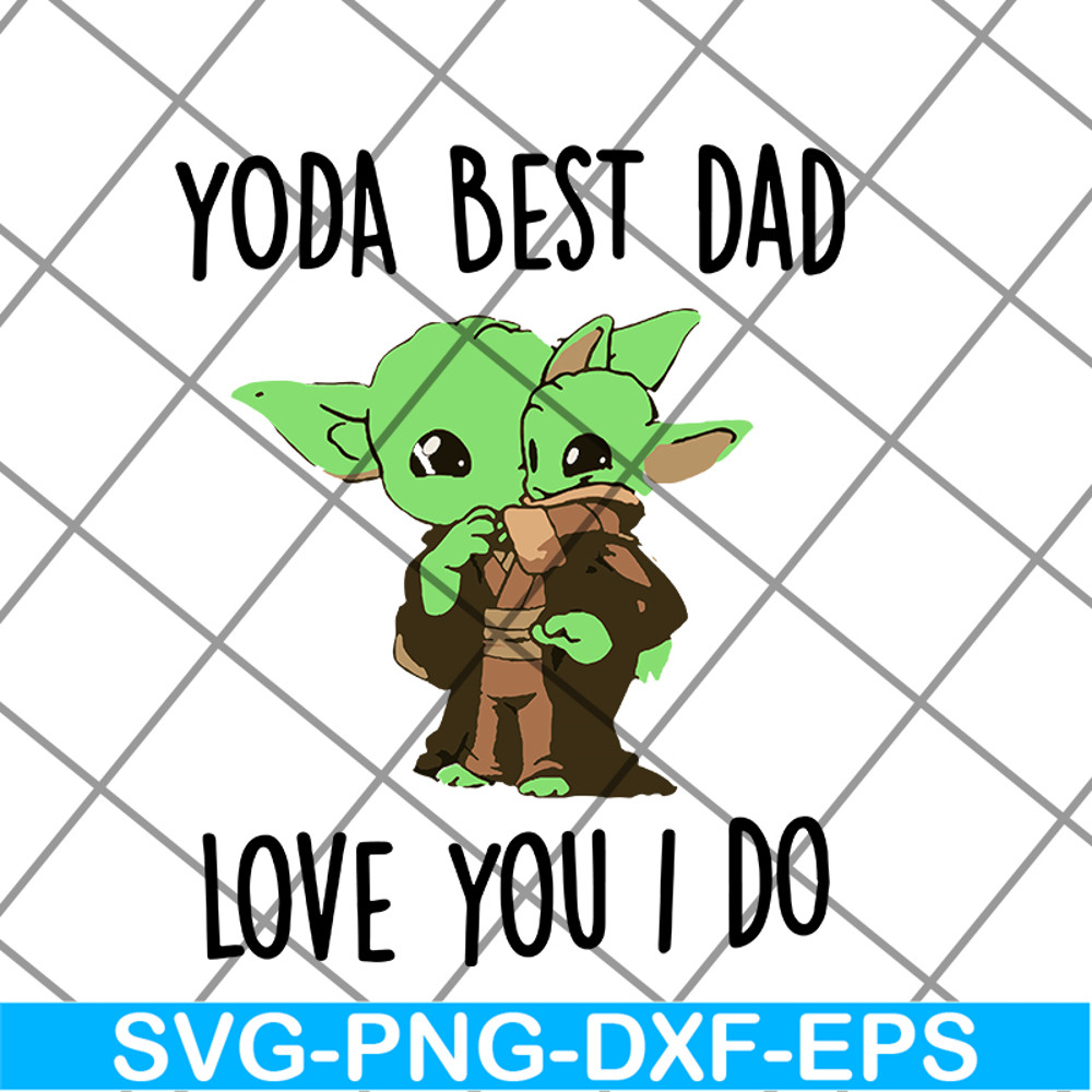 FTD19052114- yoda best dad svg, png, dxf, eps digital file FTD19052114.jpg