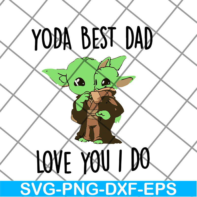 FTD19052114- yoda best dad svg, png, dxf, eps digital file FTD19052114.jpg