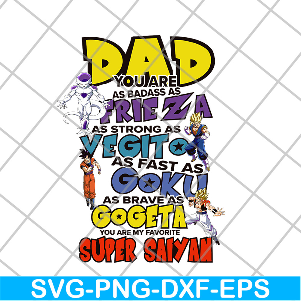 FTD21052107-Dragon Ball Z inspired My Favorite Dad or Favourite Fathers day or Birthday svg, png, dxf, eps digital file FTD21052107.jpg