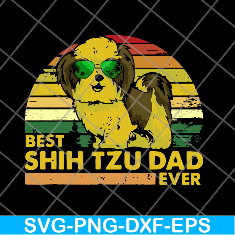FTD24052103-best shih tzu dad ever 2021 svg, png, dxf, eps digital file FTD24052103.jpg
