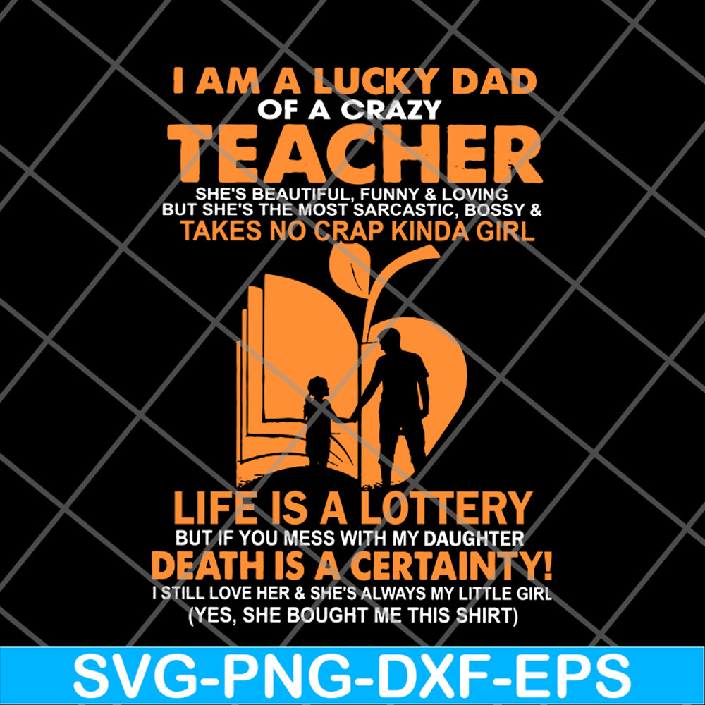 FTD28052113-I Am A Lucky Dad svg, png, dxf, eps digital file FTD28052113.jpg