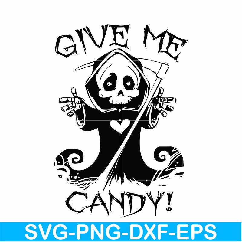 HLW0012-give me candy svg, halloween svg, png, dxf, eps digital file HLW0012.jpg