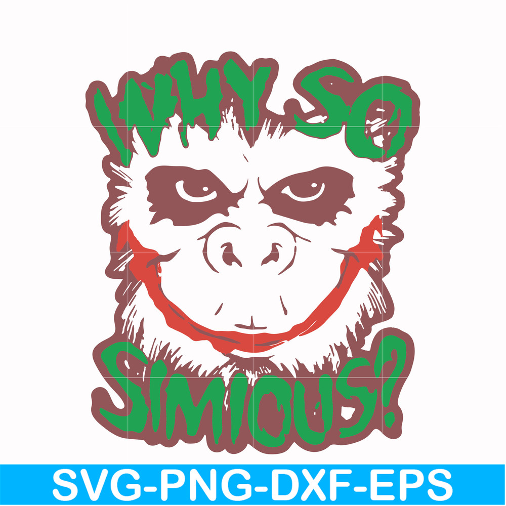 HLW0021-Why so simious svg, png, dxf, eps digital file HLW0021.jpg