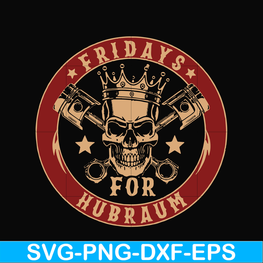 HLW0023-Fridays hubraum svg, halloween svg, png, dxf, eps digital file HLW0023.jpg
