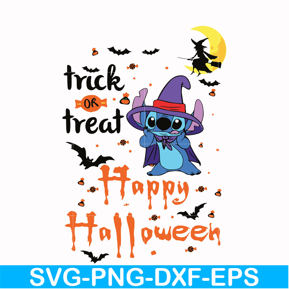 HLW1707205-Trick or treat svg, happy halloween svg, png, dxf, eps digital file HLW1707205.jpg