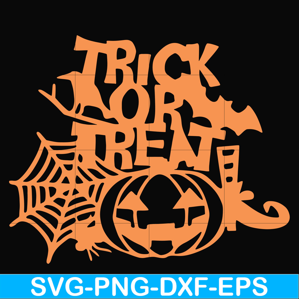 HLW1707206-Trick or treat svg, halloween svg, png, dxf, eps digital file HLW1707206.jpg