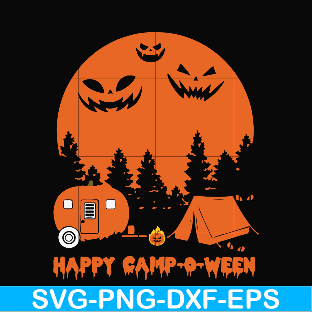 HLW2007204-Happy camp halloween svg, png, dxf, eps digital file HLW2007204.jpg