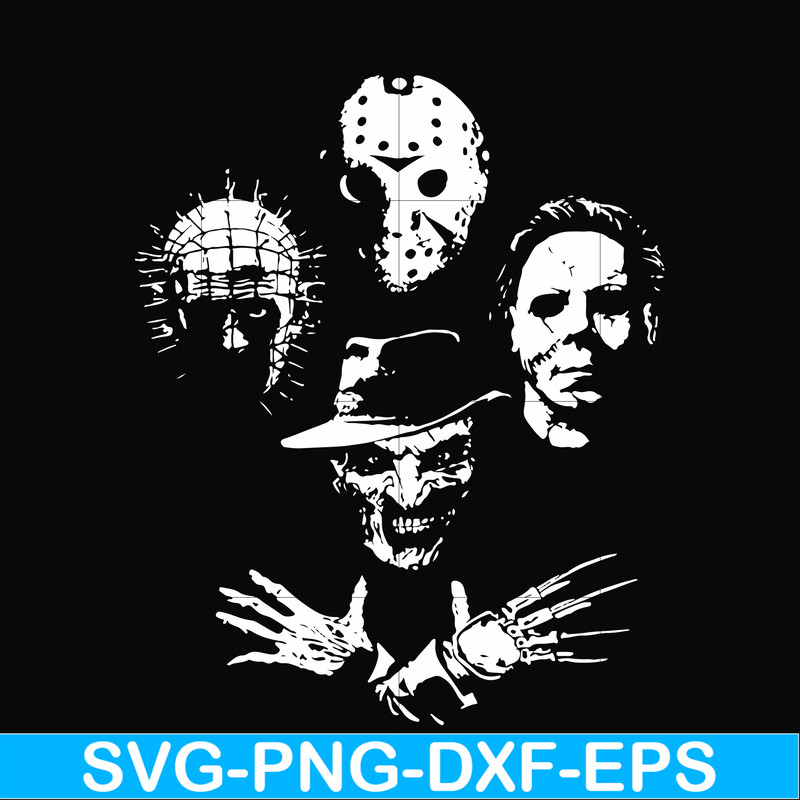 HLW2307207-Scary Friends Horror svg, Halloween svg, png, dxf, eps digital file HLW2307207.jpg