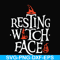 HLW24072020-Resting witch face svg, halloween svg, png, dxf, eps digital file HLW24072020.jpg