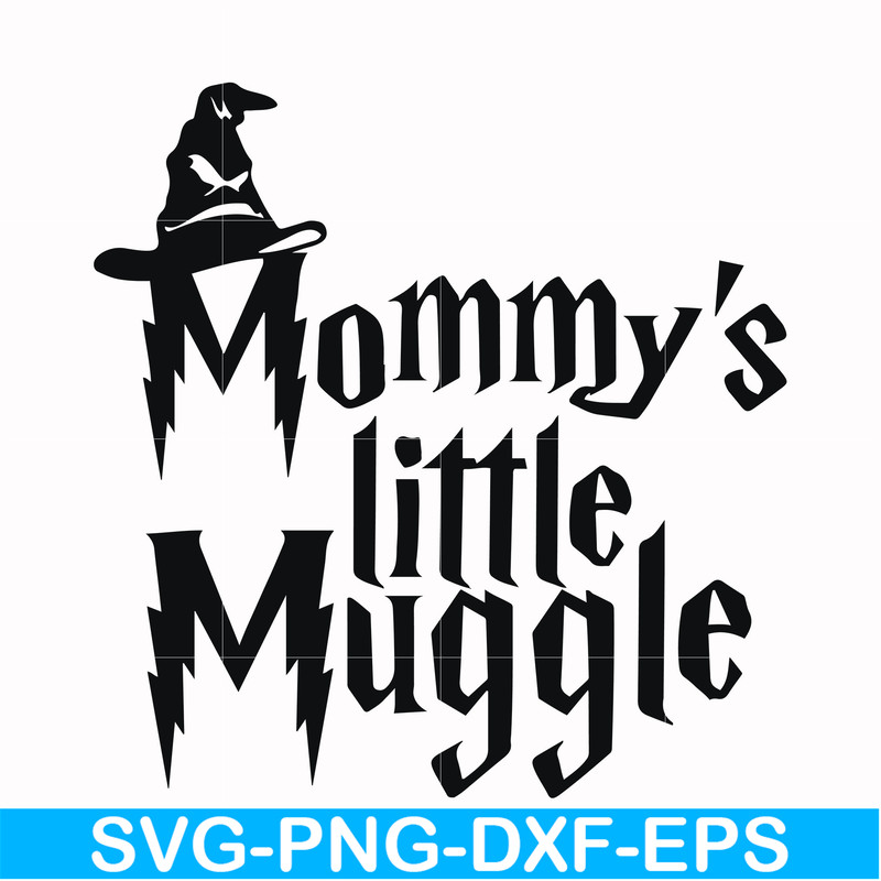 HRPT00013-Mommy's little muggle svg, png, dxf, eps file HRPT00013.jpg