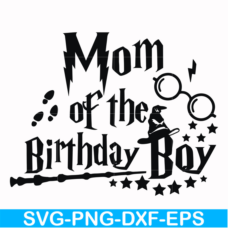 HRPT00017-Mom of the birthday boy svg, png, dxf, eps file HRPT00017.jpg