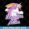 MTD04042103-Unicorn Mom svg, Mother's day svg, eps, png, dxf digital file MTD04042103.jpg