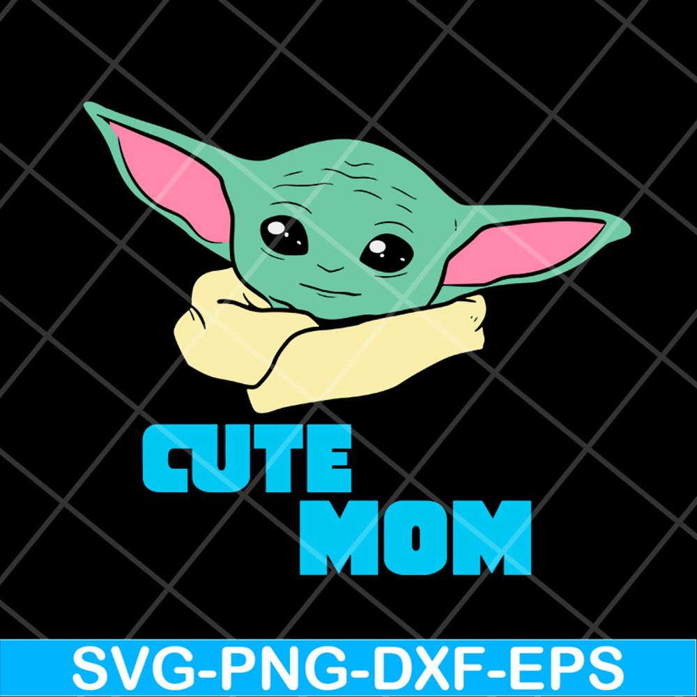 MTD04042124-Cute mom svg, baby yoda svg, Mother's day svg, eps, png, dxf digital file MTD04042124.jpg