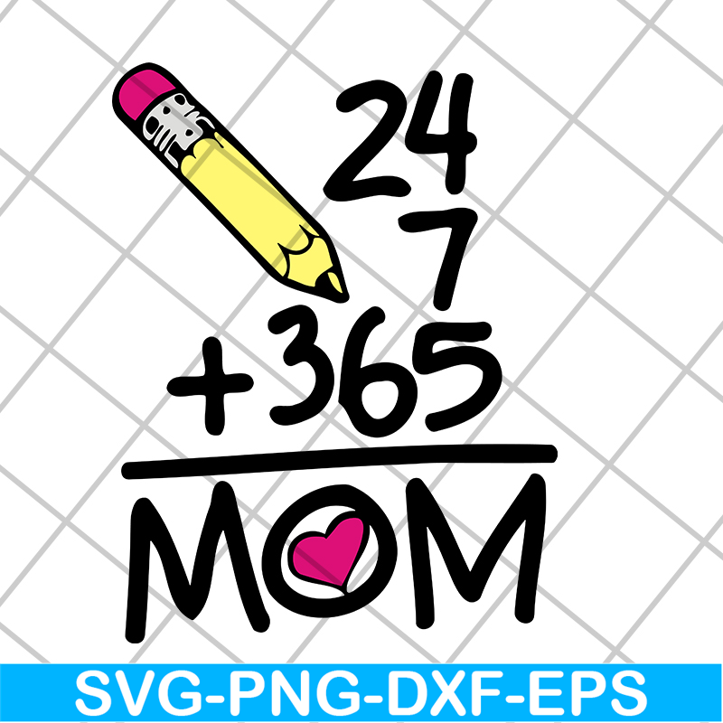 MTD04042133-365 mom day svg, Mother's day svg, eps, png, dxf digital file MTD04042133.jpg