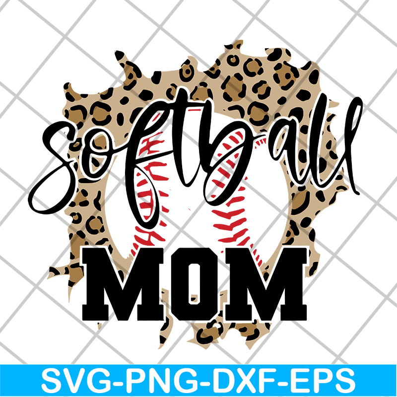 MTD05042109-Sofball mom svg, Mother's day svg, eps, png, dxf digital file MTD05042109.jpg