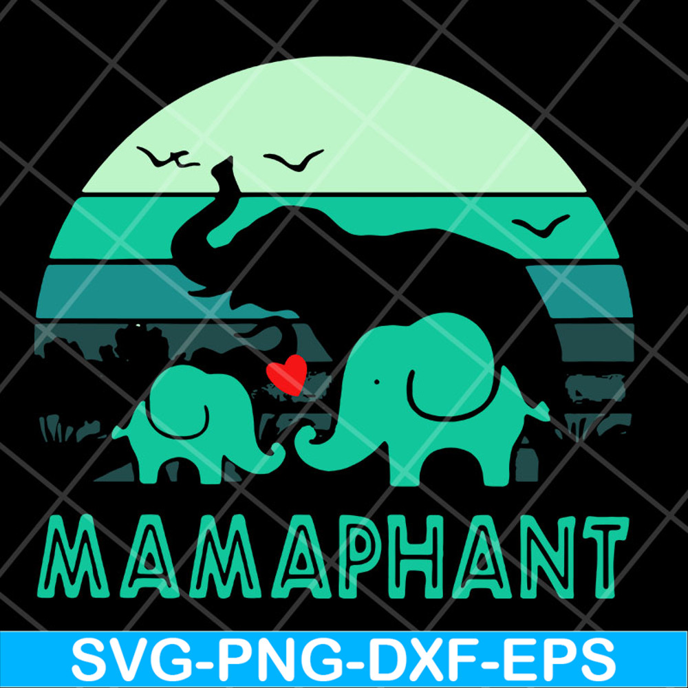 MTD22042112-Mamaphant svg, Mother's day svg, eps, png, dxf digital file MTD22042112.jpg
