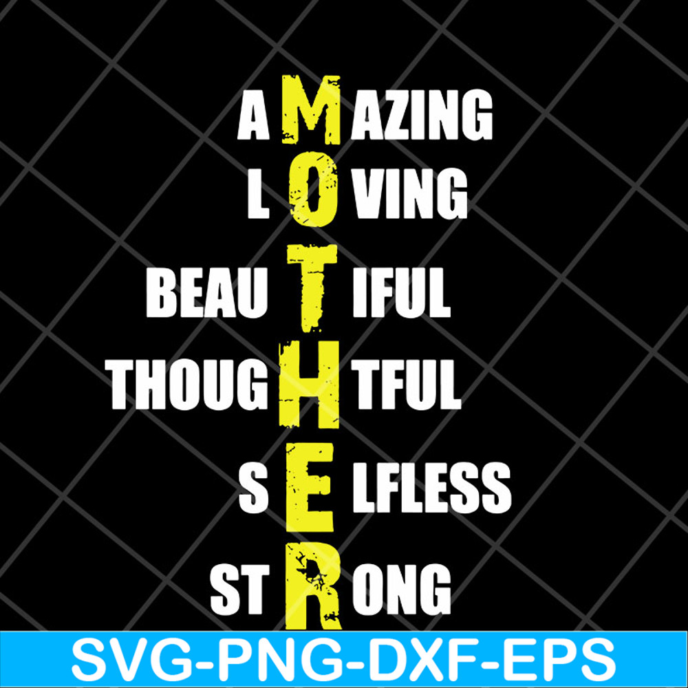 MTD23042105-Amazing loving mother svg, Mother's day svg, eps, png, dxf digital file MTD23042105.jpg