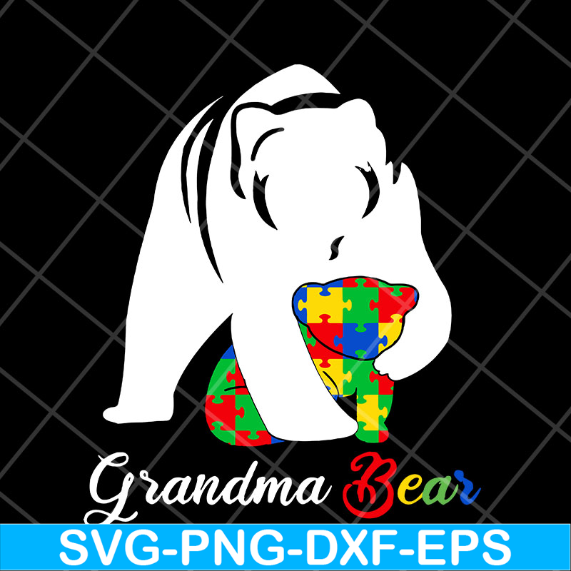 MTD27042112-Grandma bear svg, Mother's day svg, eps, png, dxf digital file MTD27042112.jpg