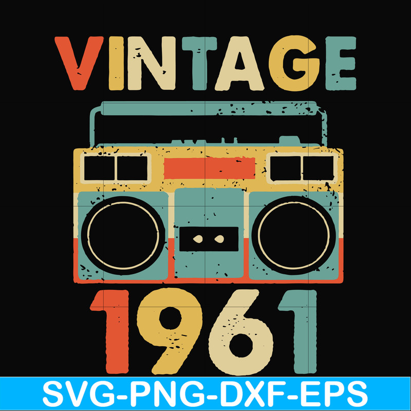 NBD0003-Vintage November 1961 svg, png, dxf, eps digital file NBD0003.jpg