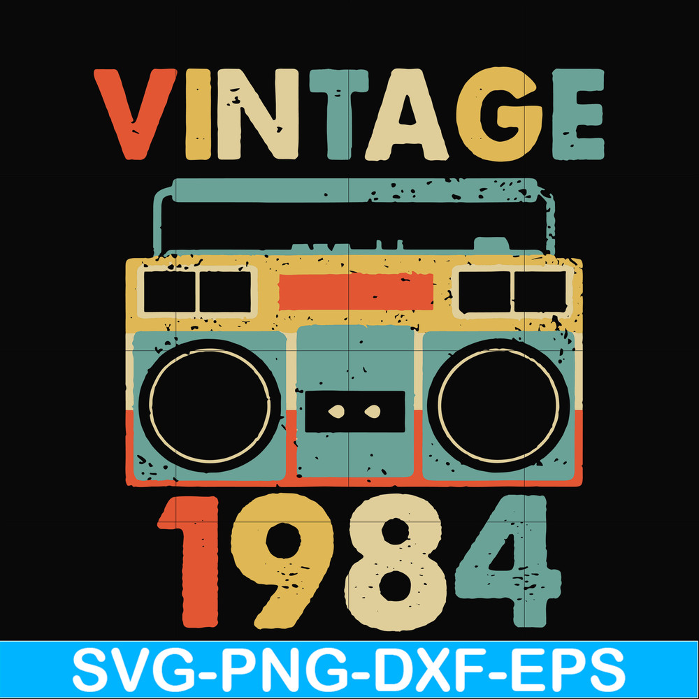 NBD0026-Vintage November 1984 svg, png, dxf, eps digital file NBD0026.jpg