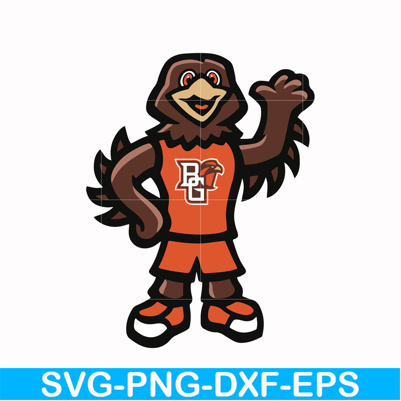 NCAA0000229-Bowling Green Falcons svg, png, dxf, eps file NCAA0000229.jpg