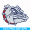 NCAA0000256-Gonzaga Bulldogs svg, png, dxf, eps file NCAA0000256.jpg