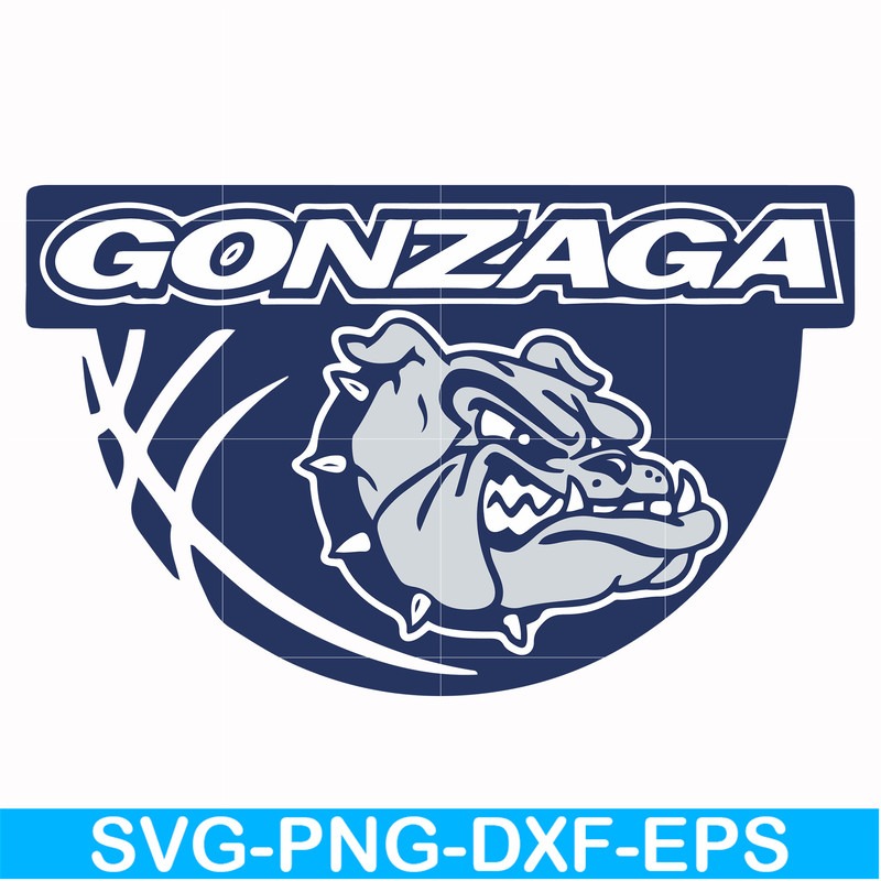 NCAA0000257-Gonzaga Bulldogs svg, png, dxf, eps file NCAA0000257.jpg
