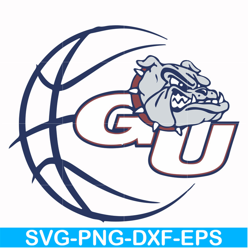 NCAA0000261-Gonzaga Bulldogs svg, png, dxf, eps file NCAA0000261.jpg