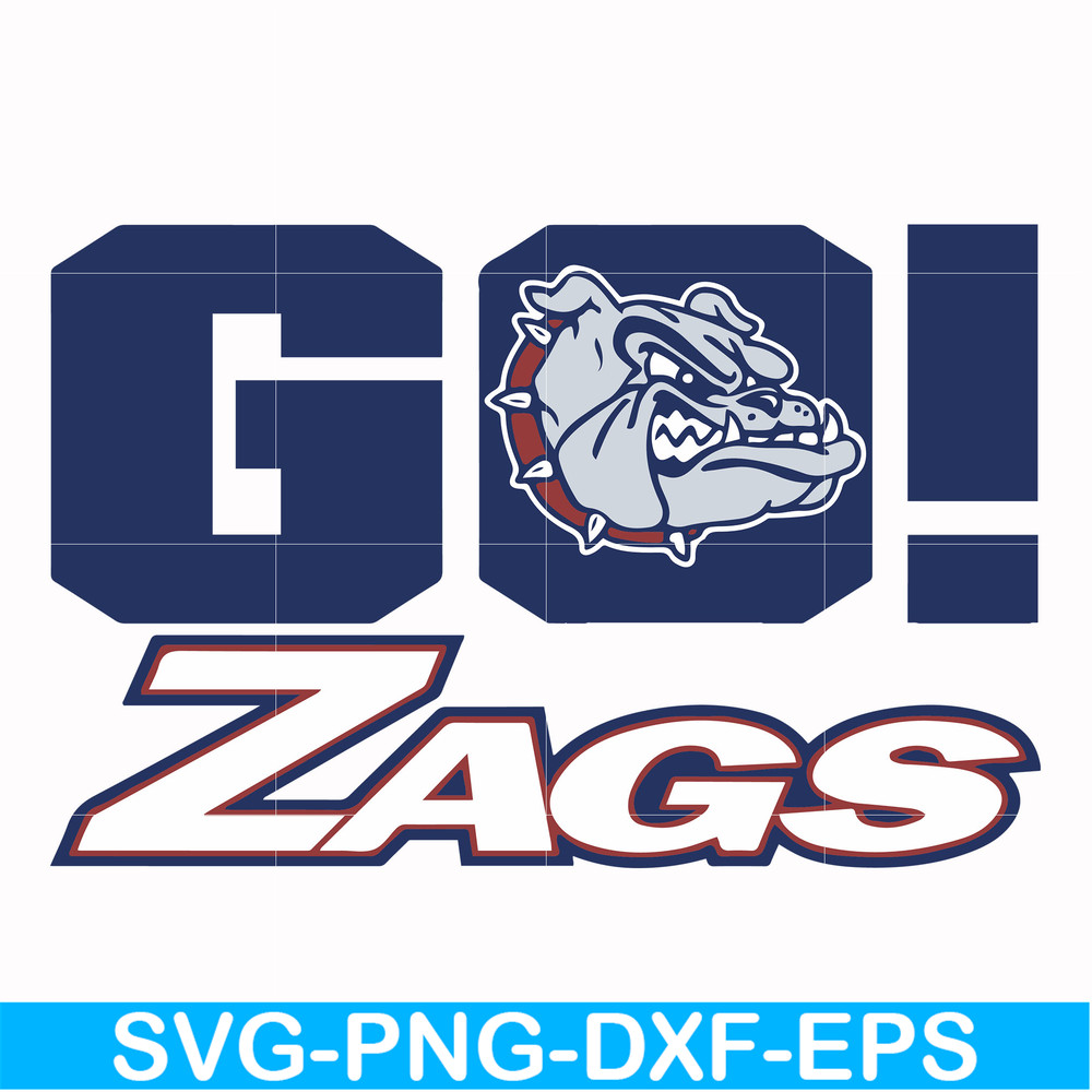 NCAA0000263-Gonzaga Bulldogs svg, png, dxf, eps file NCAA0000263.jpg