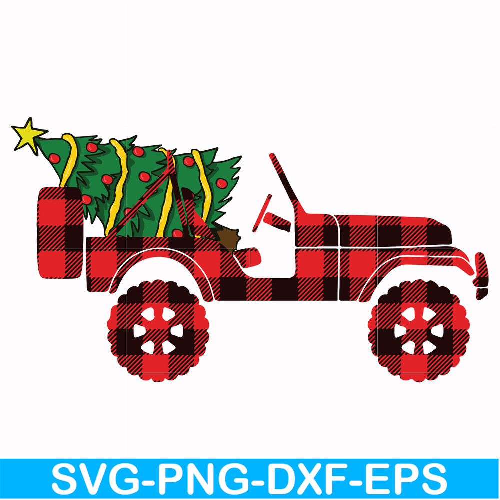 NCRM1607207-Christmas Tree jeep svg, png, dxf, eps digital file NCRM1607207.jpg