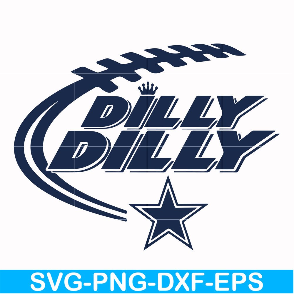 NFL0000107-Cowboys dilly dilly, svg, png, dxf, eps file NFL0000107.jpg