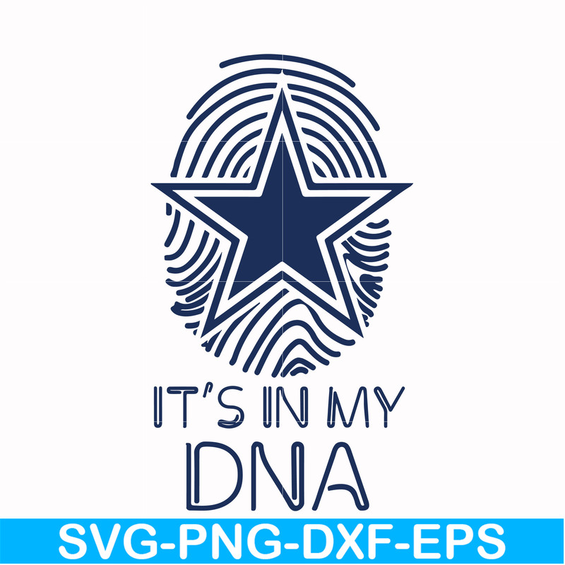 NFL0000121-It's in my DNA, svg, png, dxf, eps file NFL0000121.jpg