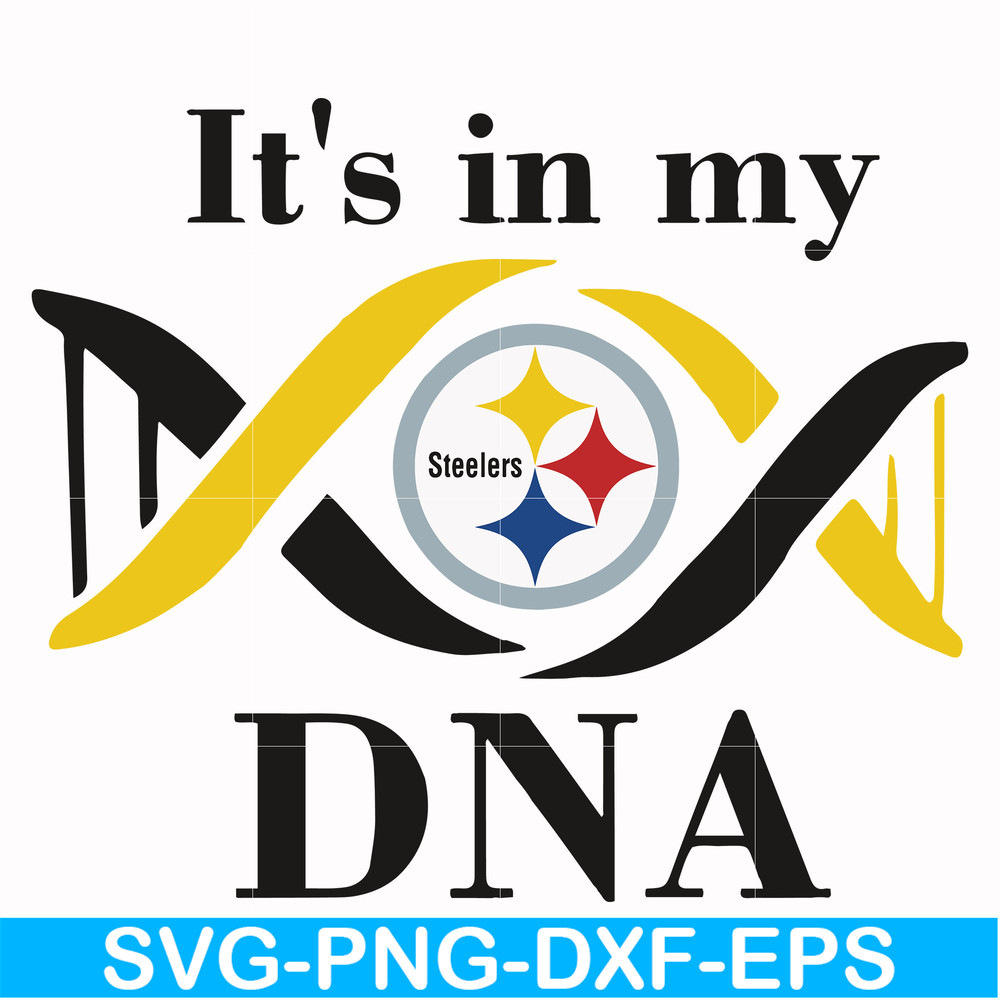 NFL0000178-Steelers it's in my DNA, svg, png, dxf, eps file NFL0000178.jpg